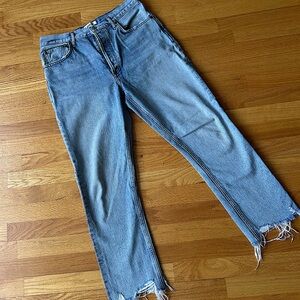 AGOLDE high rise ankle jeans 🖤